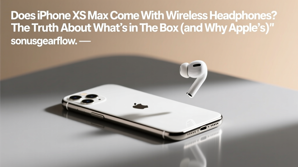 iPhone XS Max Wireless Headphones? No (2026)