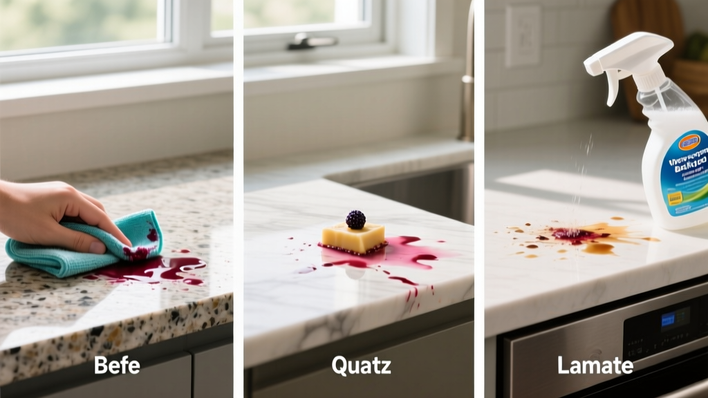 Tested: How to Get Berry Juice Out of Countertops Fast