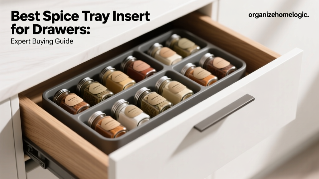 Best Spice Tray Insert for Drawers: Expert Buying Guide