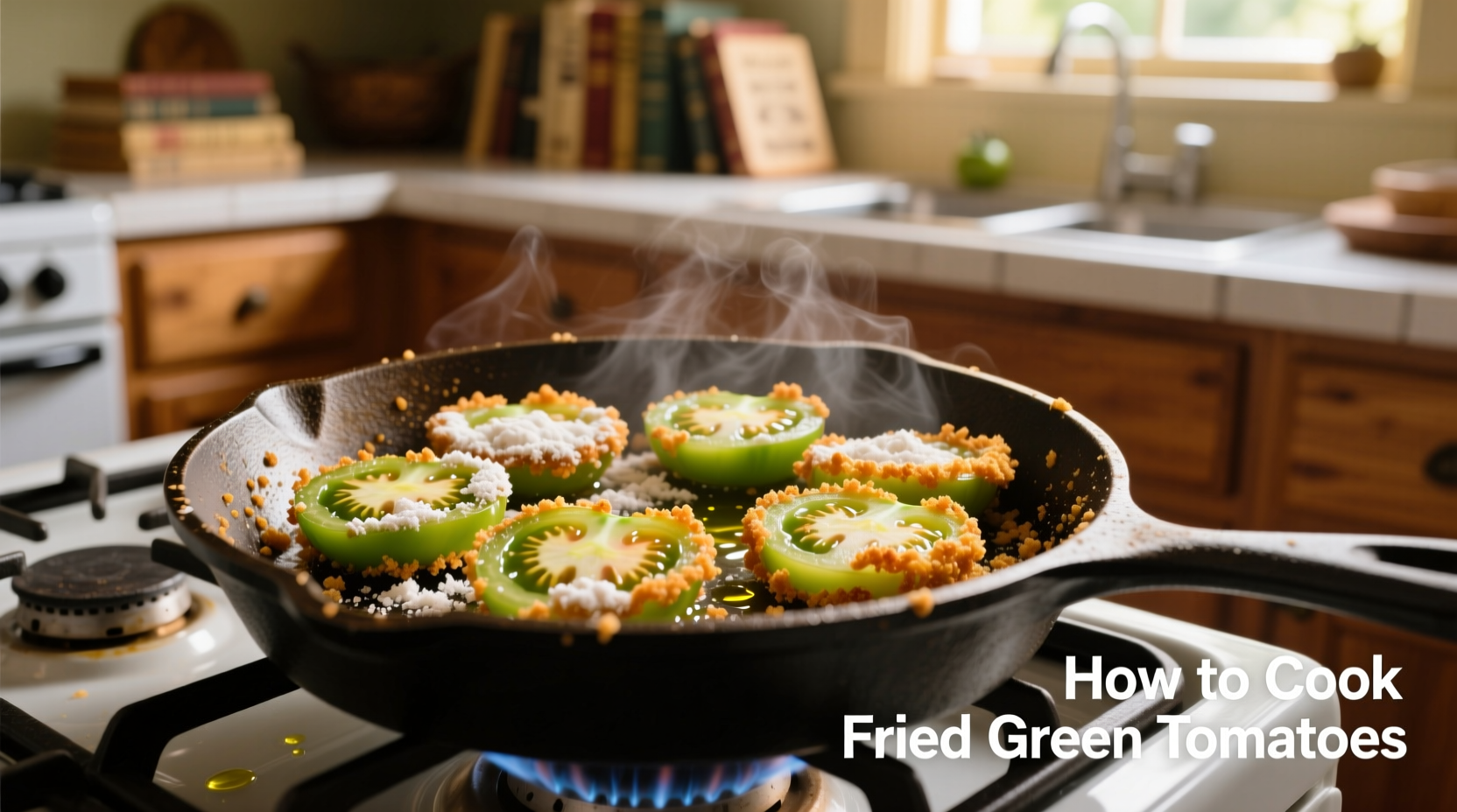 how do you cook fried green tomatoes