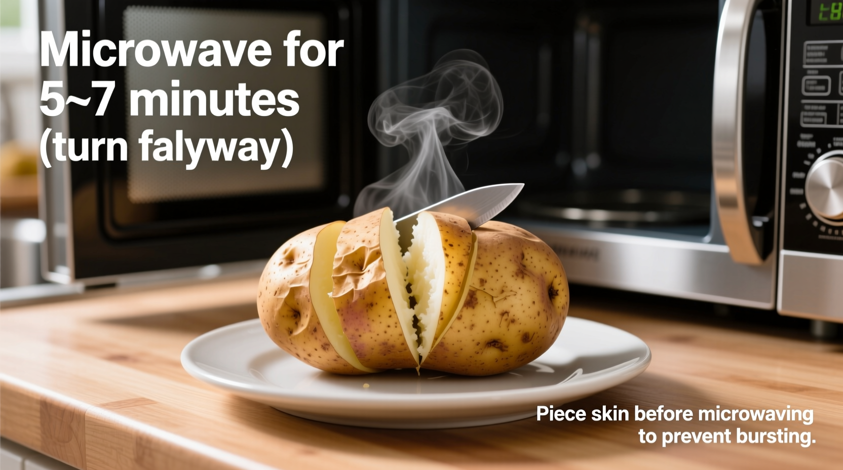 Microwave Baked Potato: 7-Minute Perfect Results