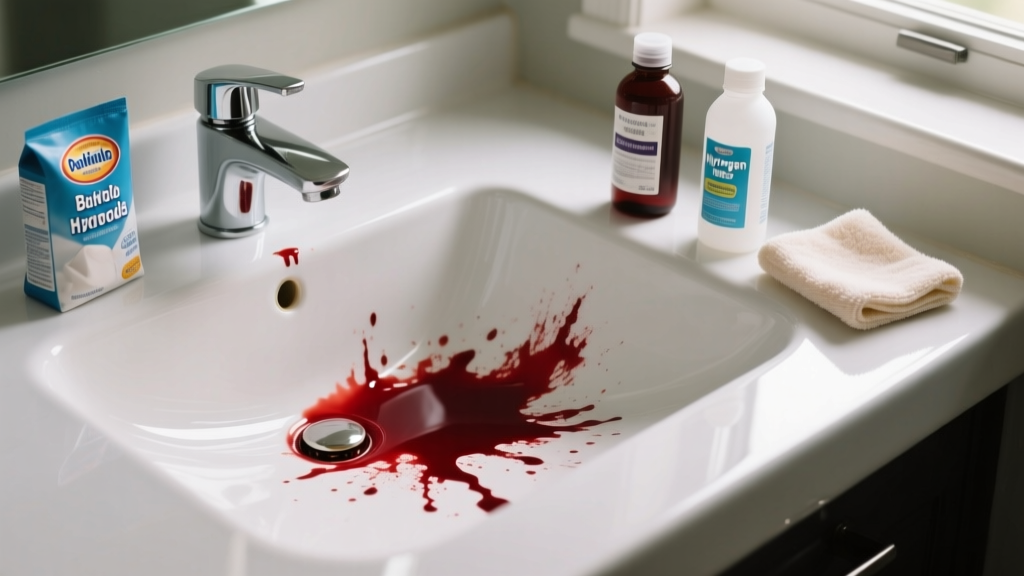 Tested: How to Get Blood Out of Bathroom Sink Fast
