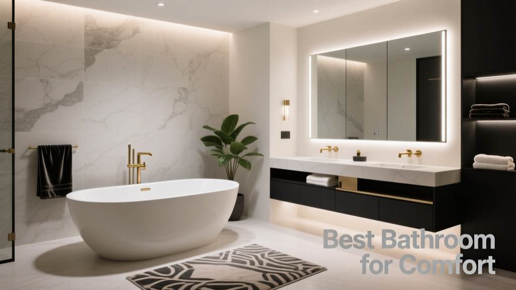 The Best Bathroom for Comfort: Science-Backed Design Principles That Elevate Daily Living