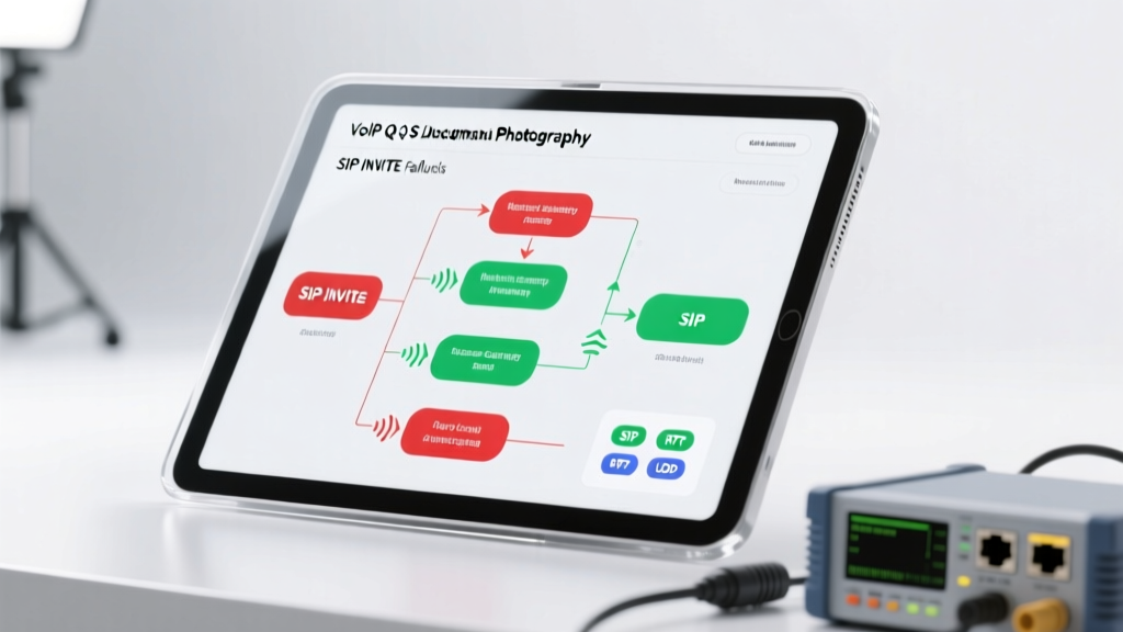 VoIP QoS Troubleshooting Flowchart: From SIP INVITE Failures