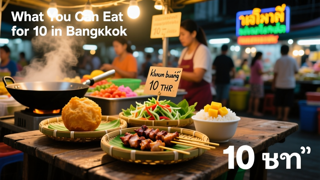What Can You Eat For 10 Baht in Bangkok? Street Food Realities, Hidden Stalls, and Exact Prices (2024)