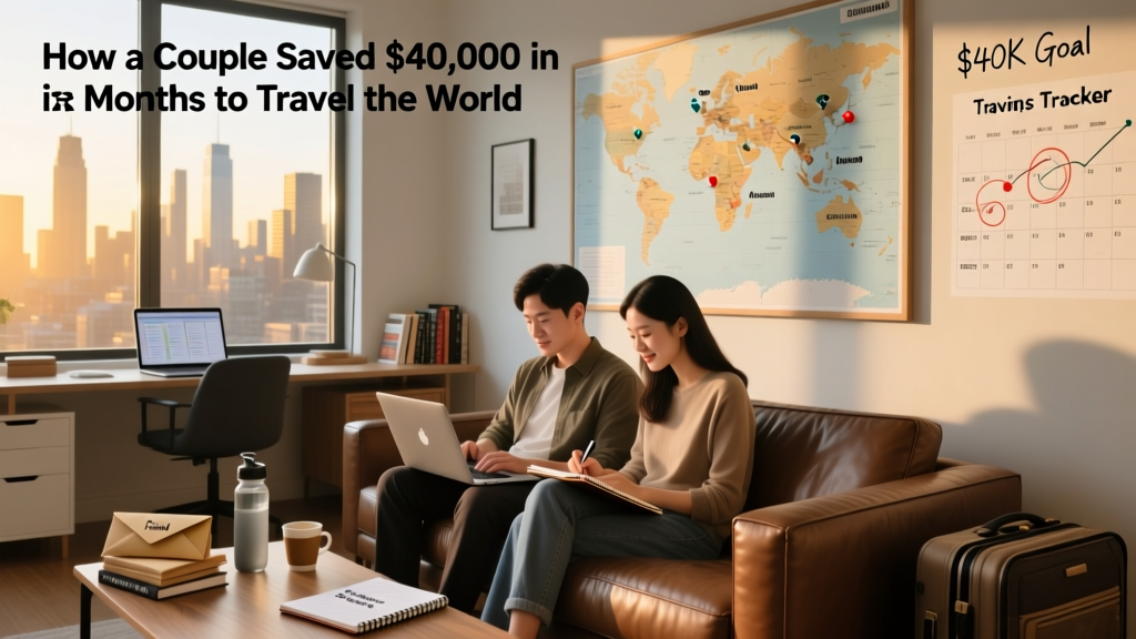 How a Couple Saved $40,000 in 6 Months to Travel the World