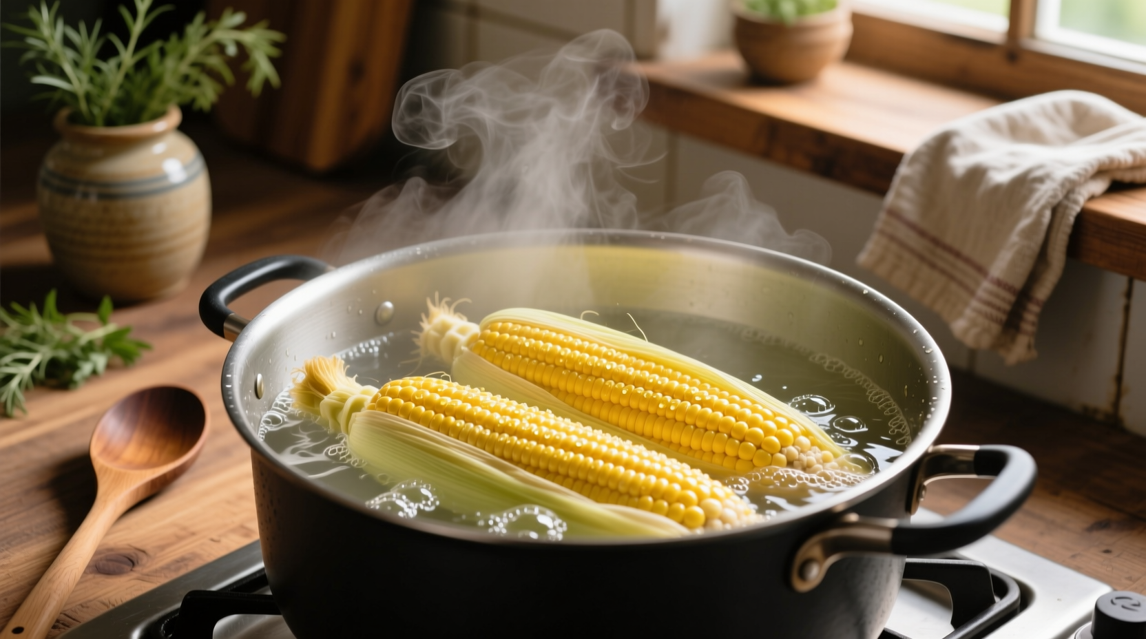 how do you cook fresh corn on cob