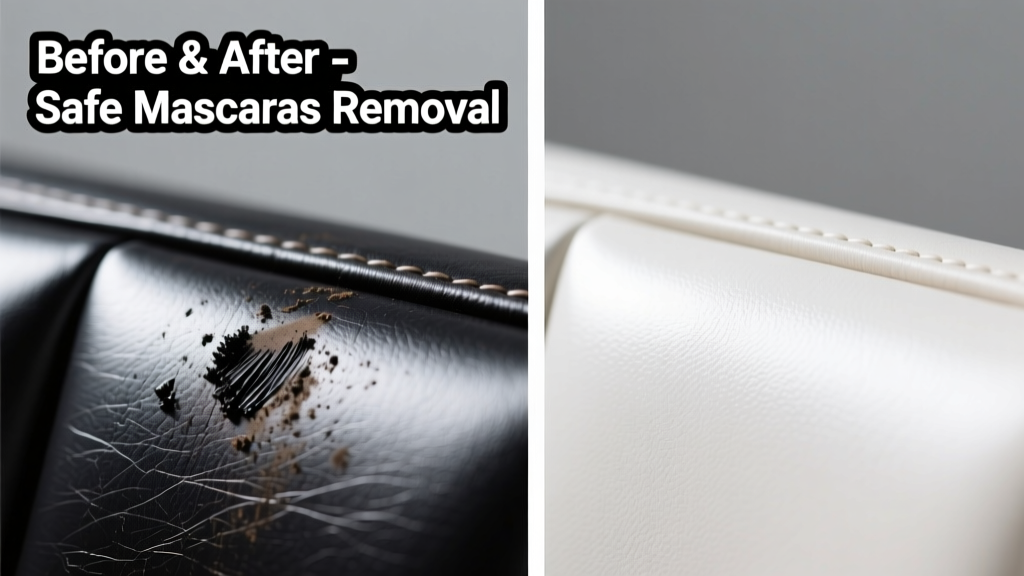How to Remove Mascara from Vinyl Upholstery Safely