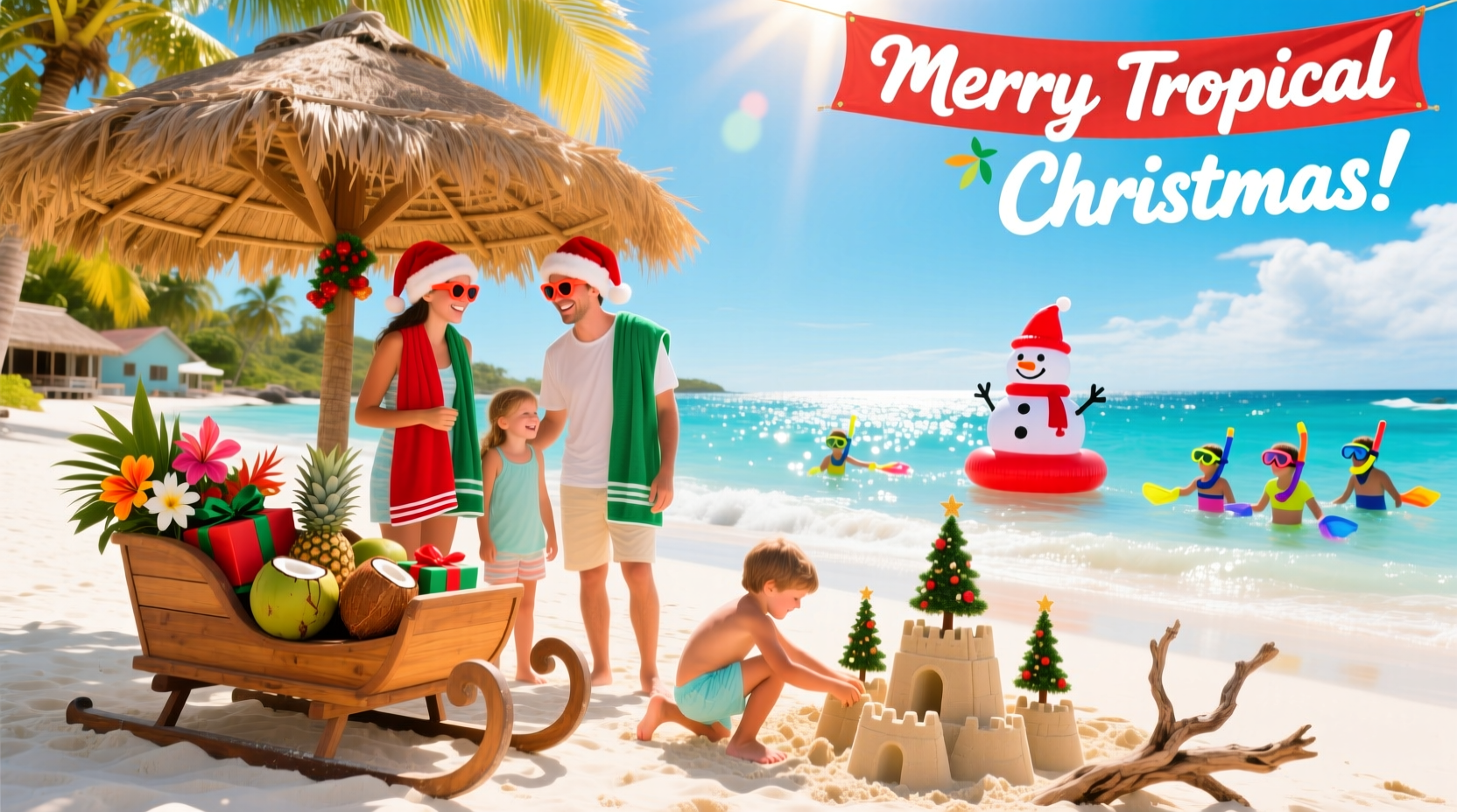 a very sunny christmas