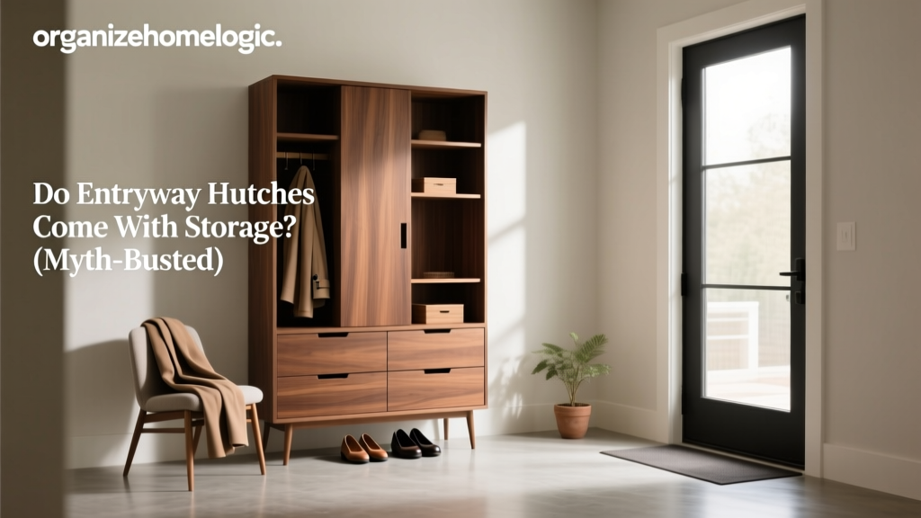 Do Entryway Hutches Come With Storage? (Myth-Busted)