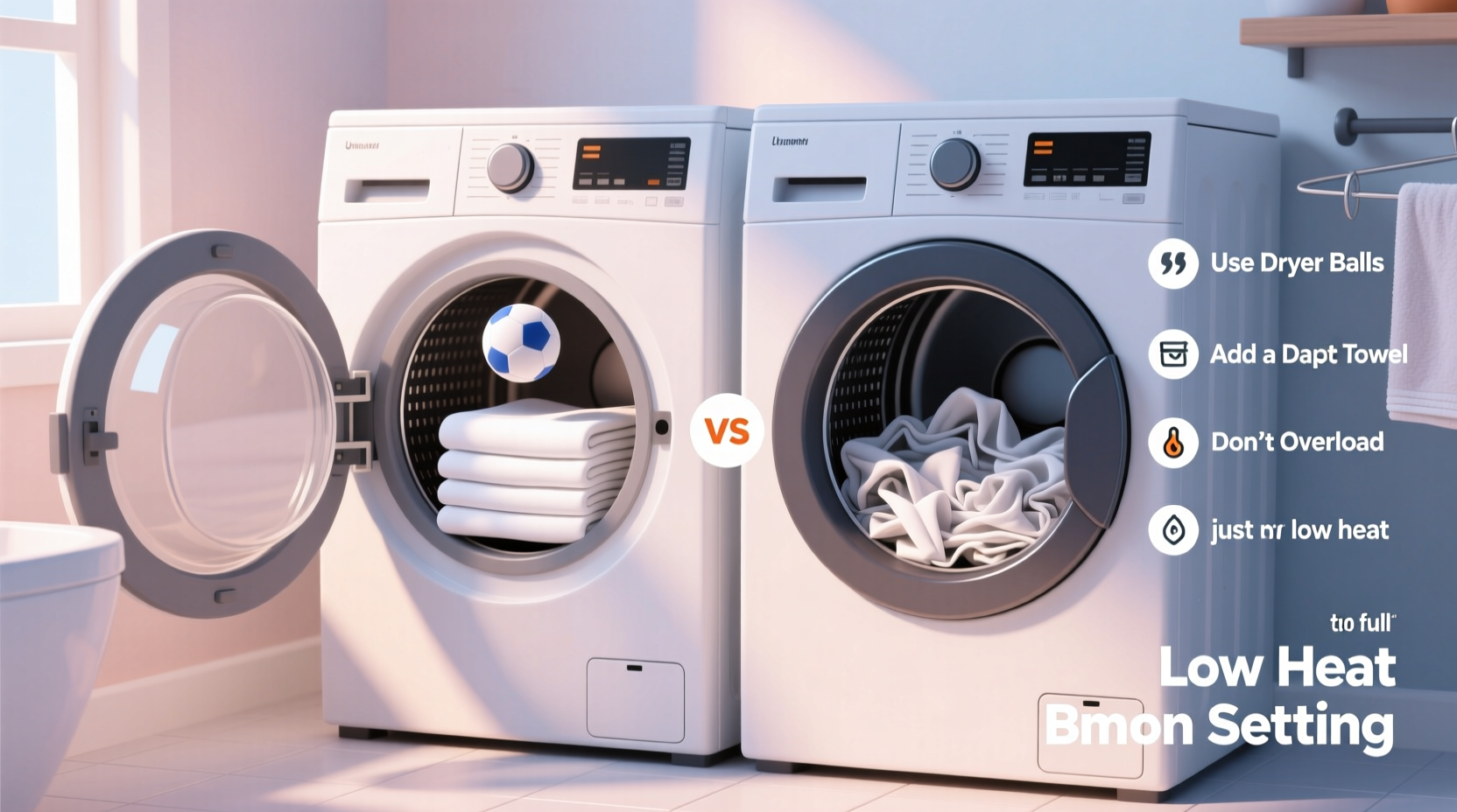 how to stop your sheets from bunching up in the dryer easily