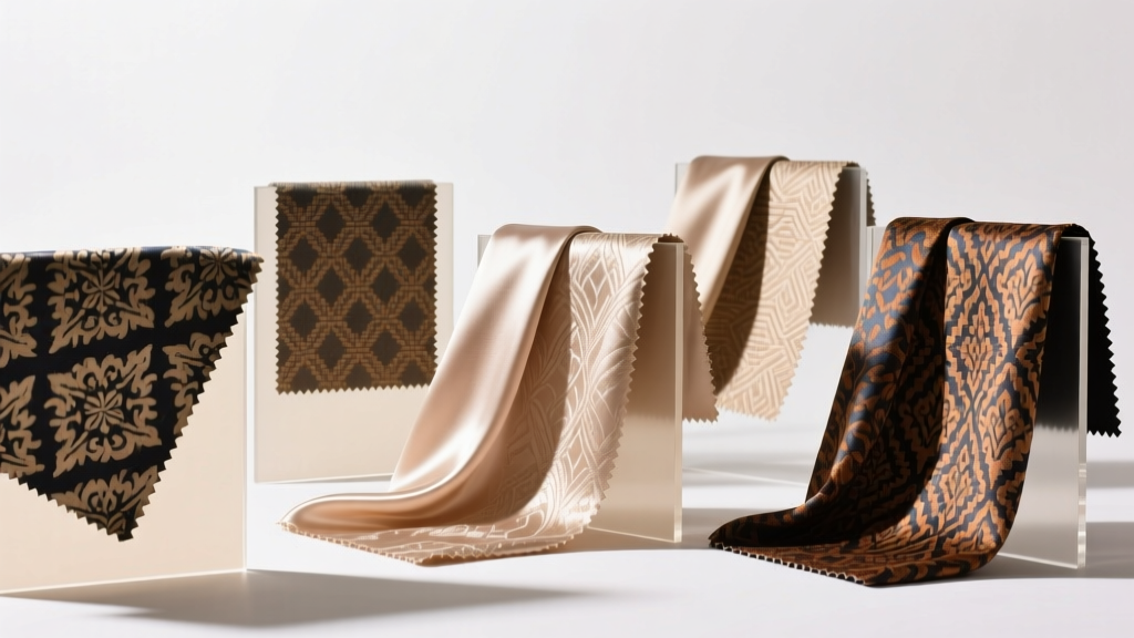 Patterned Satin Buyer’s Guide: Types, Weaves & Sourcing Tips