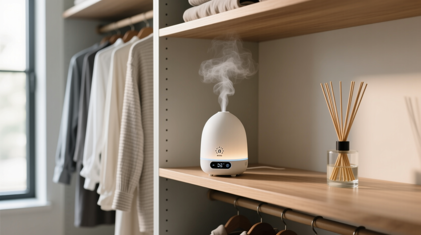 closet organization tips scent diffuser vs reed sticks