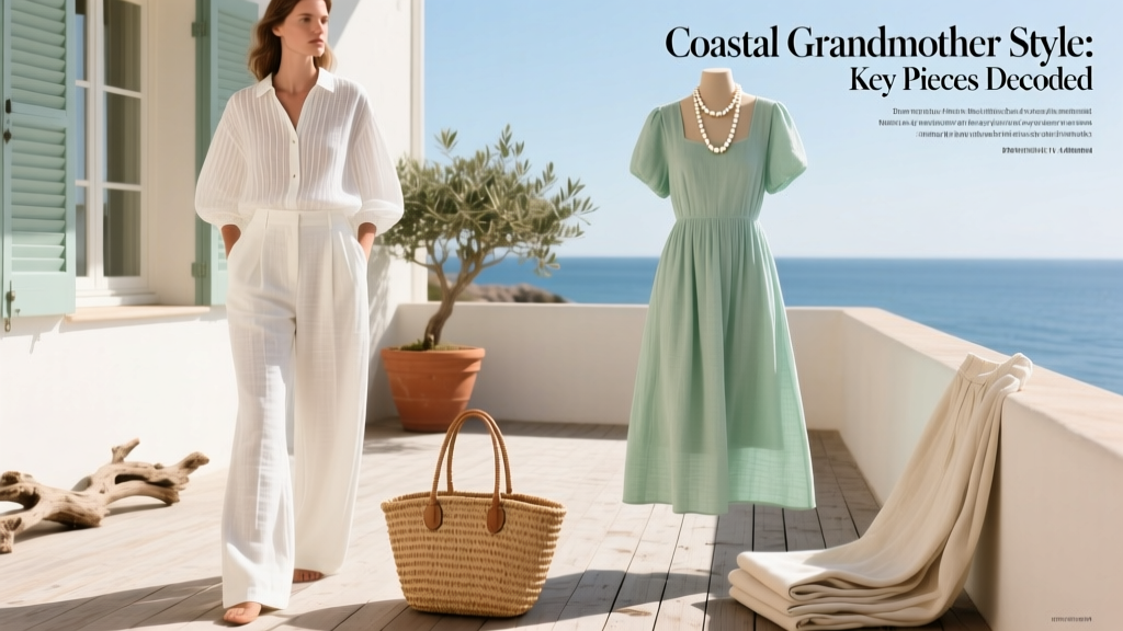 Coastal Grandmother Style: Key Pieces Decoded
