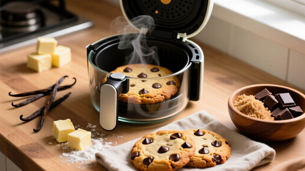 Air Fryer Chocolate Chip Cookies: Crispy & Chewy