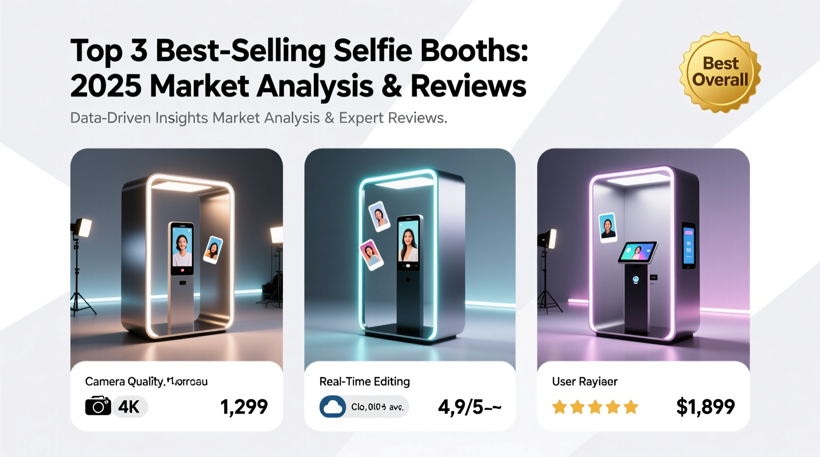 best selling selfie booth