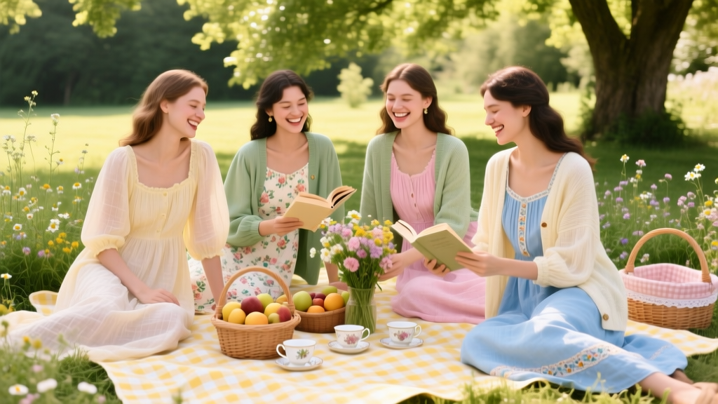 Cottagecore Picnic Style: Effortless Garden Party Looks