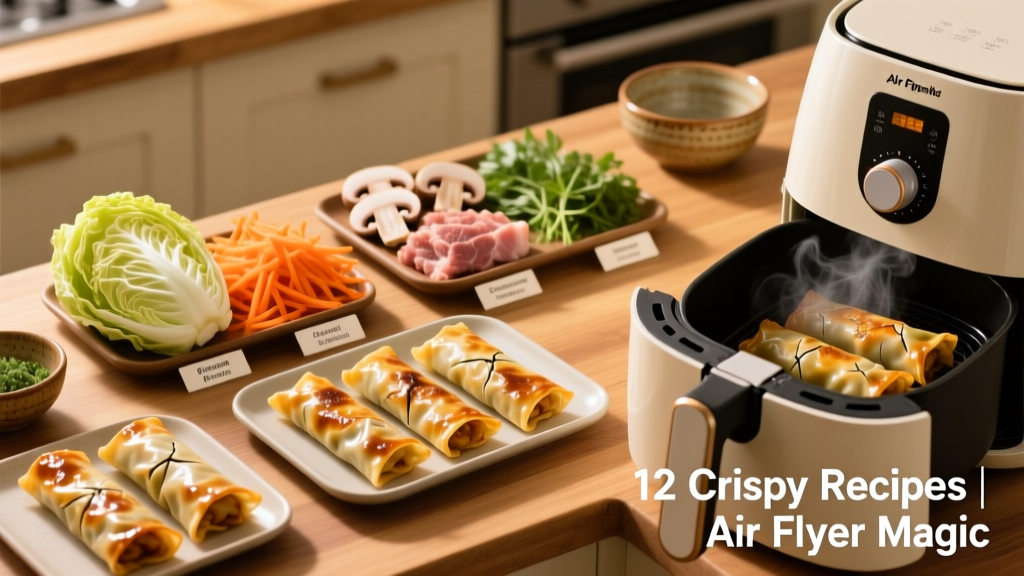 Air Fryer Egg Roll Wrappers: 12 Crispy Recipes