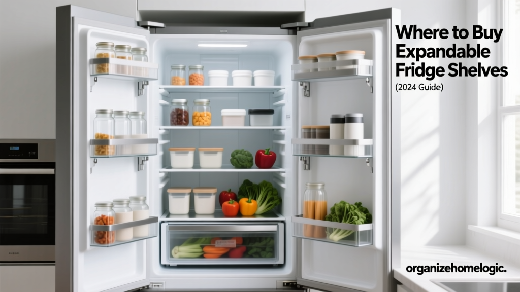 Where to Buy Expandable Fridge Shelves (2024 Guide)