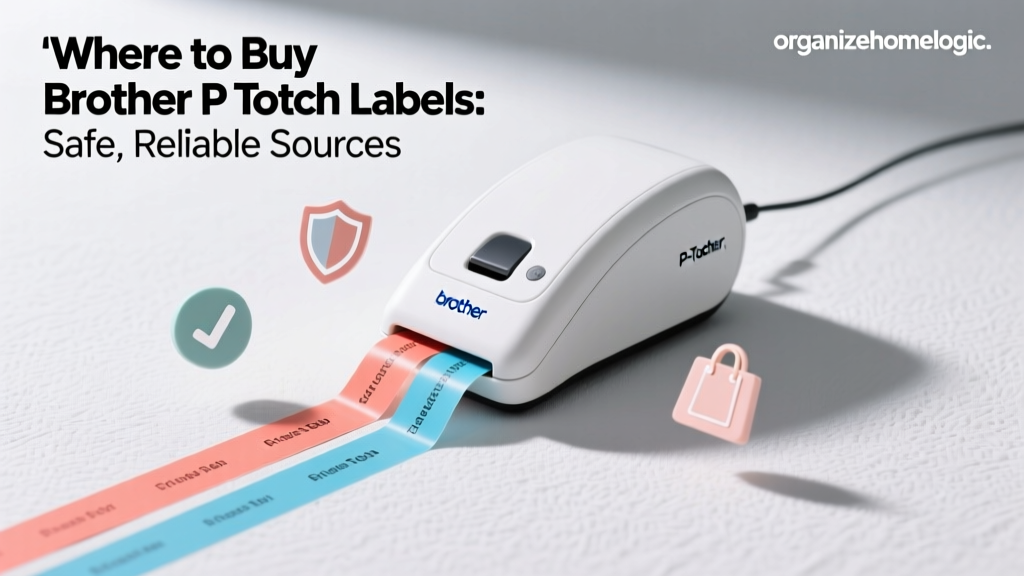 Where to Buy Brother P Touch Labels: Safe, Reliable Sources