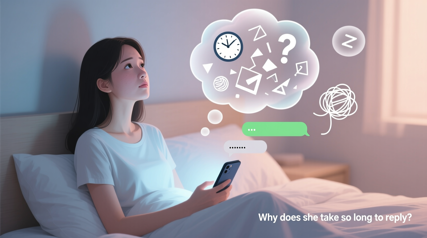 why does my girlfriend take so long to reply texts communication styles decoded