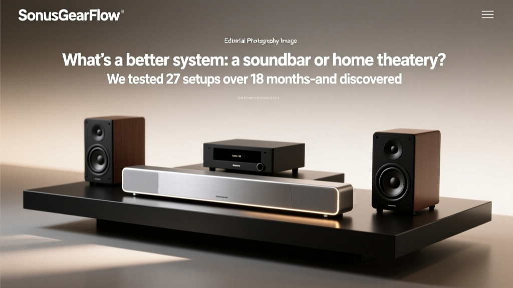 Soundbar vs Home Theater: What Your Listening Habits Reveal