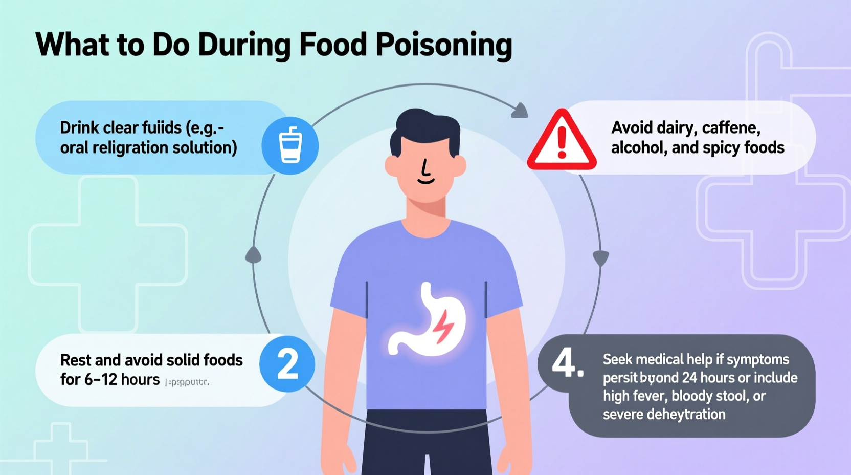what to do food poisoning