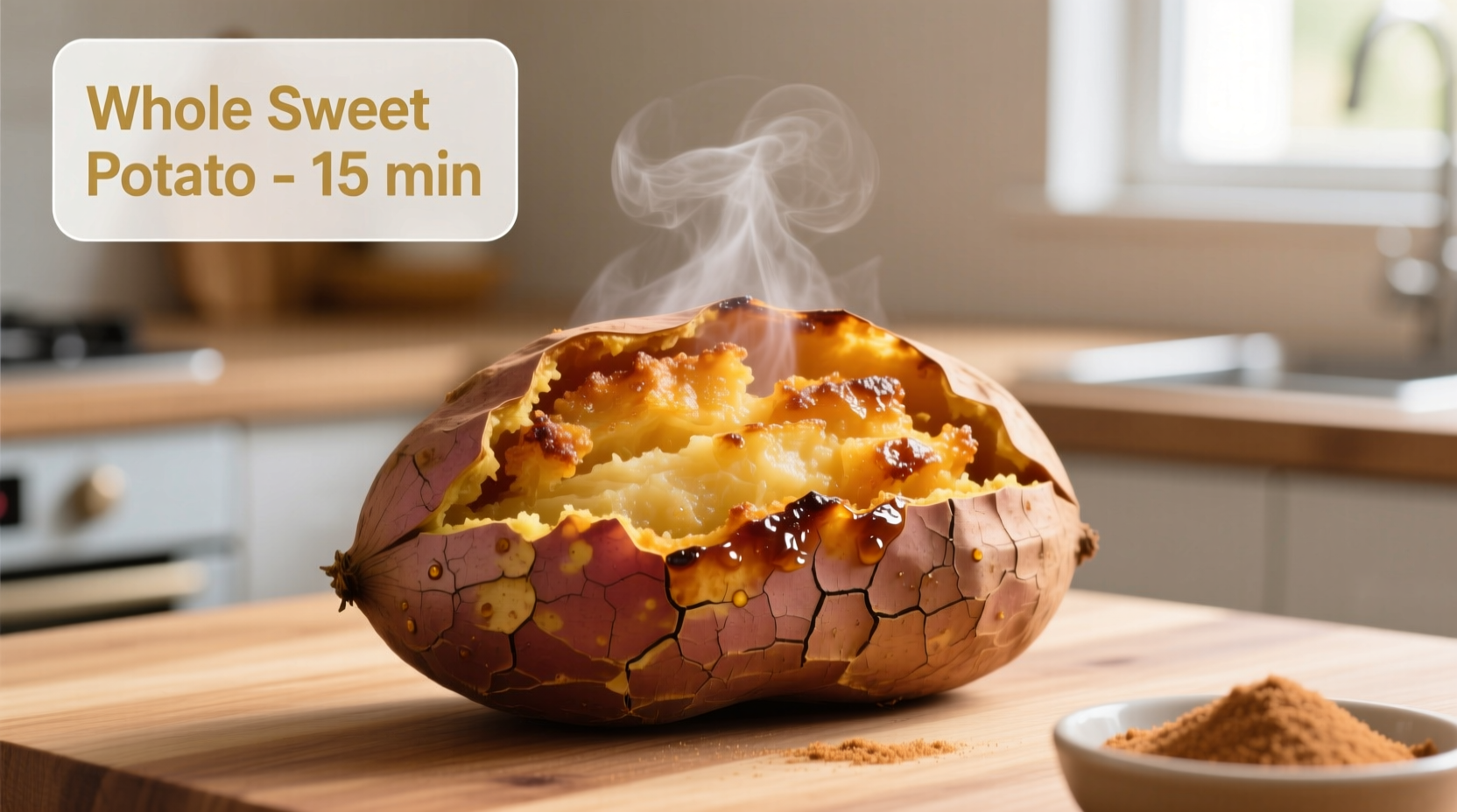 Perfect Whole Sweet Potato Air Fryer Method in 40 Minutes