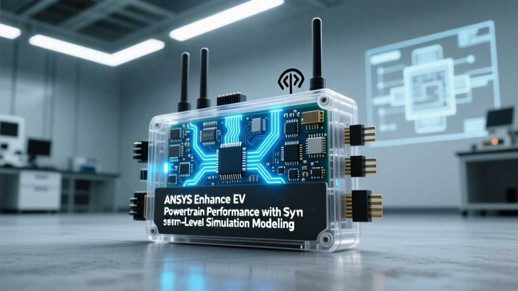 How ANSYS System-Level Simulation Accelerates EV Powertrain Development and Performance Optimization