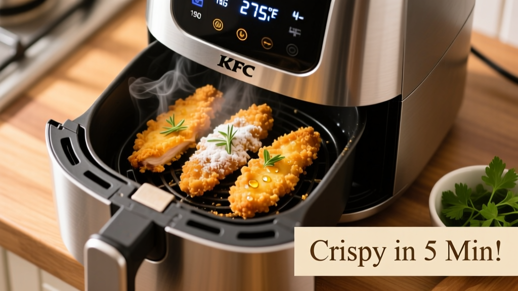 Reheat KFC Chicken Strips in Air Fryer (Crispy!)