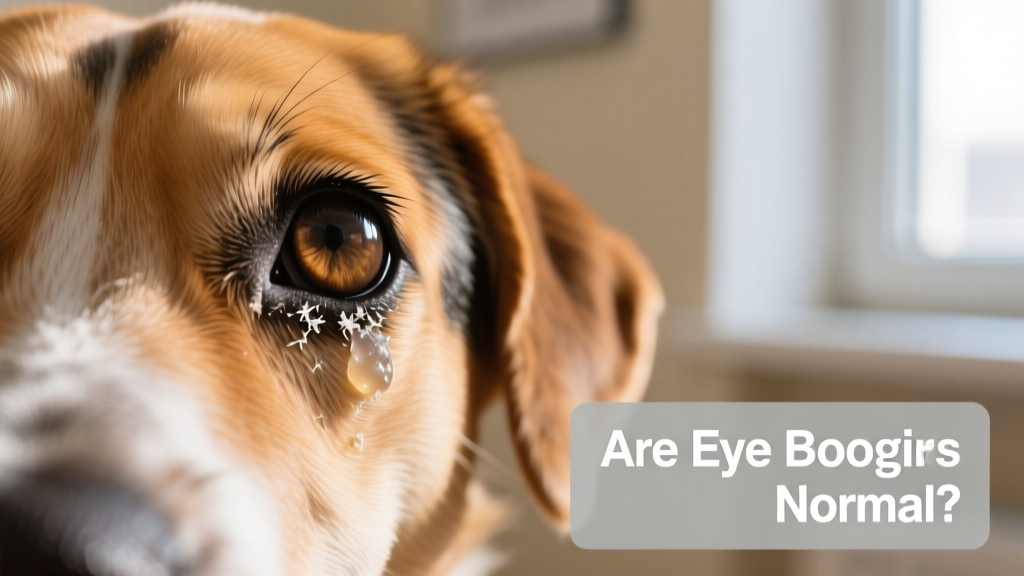 The Low-Down on Dog Eye Discharge: Are Eye Boogers Normal?