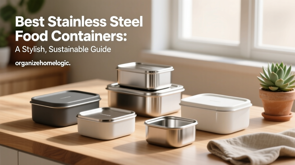 Best Stainless Steel Food Containers: Stylish & Sustainable