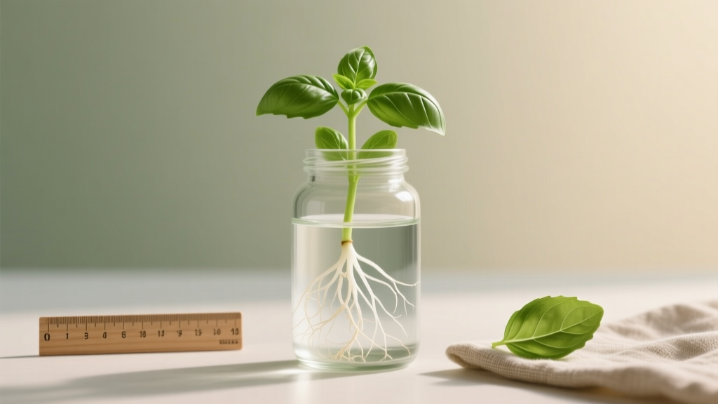 Indoor Basil from Cuttings: Science-Backed Method (2026)