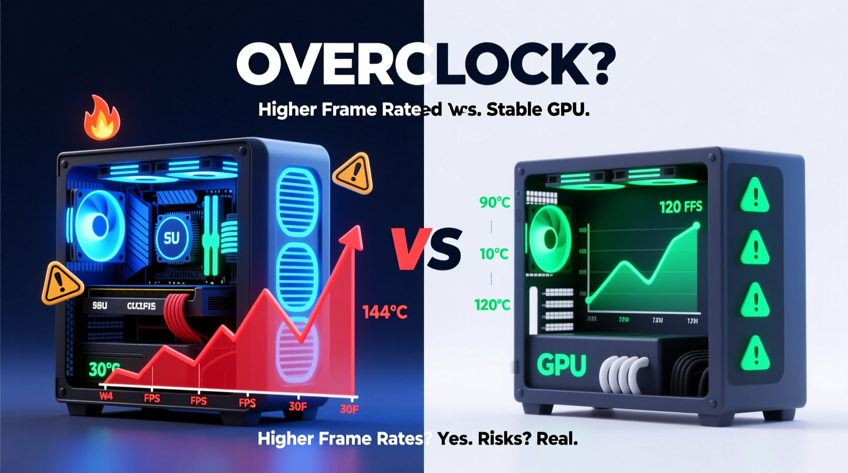 should you overclock your gpu for better frame rates risks included