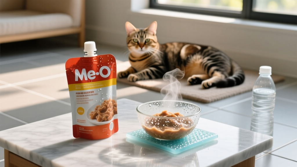 Me-O Wet Cat Food Review Summer Care