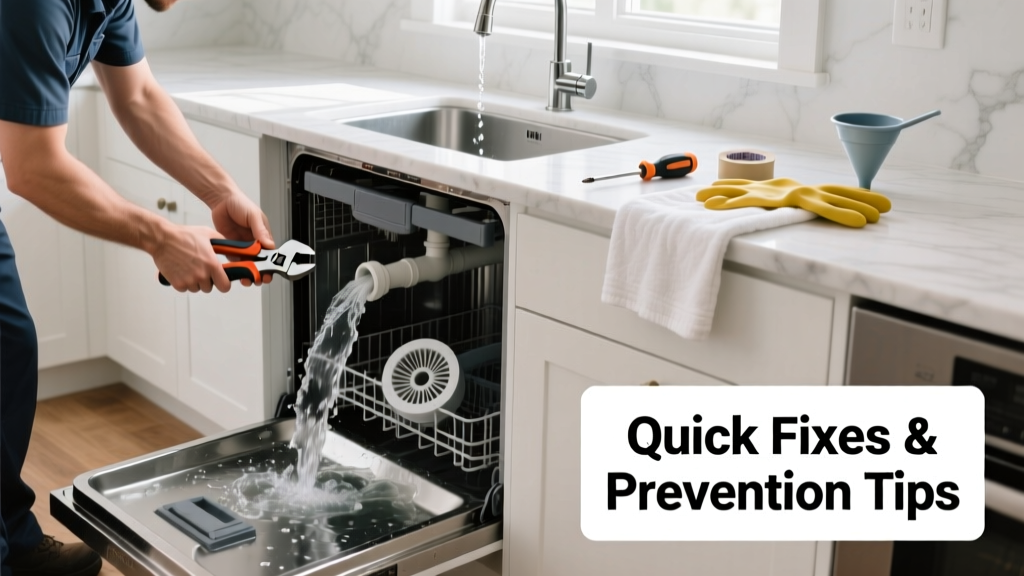 Dishwasher Overflowing in Kitchen: Quick Fixes & Prevention