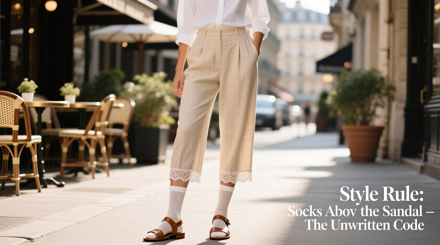 how to pair ankle socks with sandals without breaking unwritten fashion rules