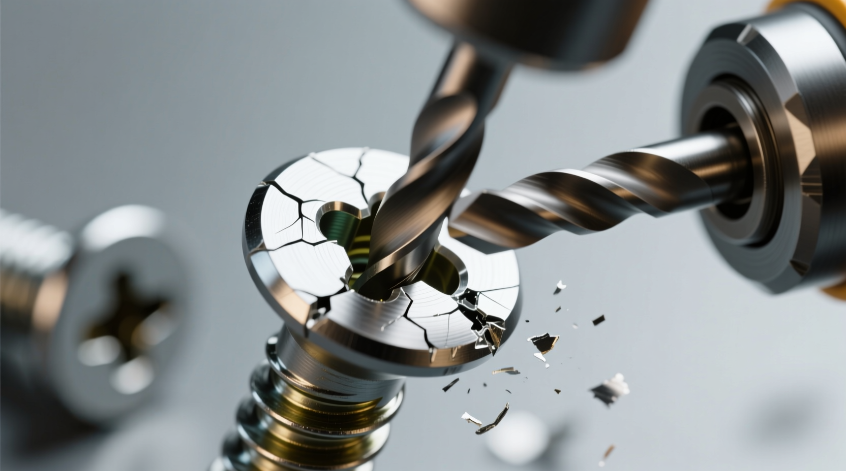 open security screws with a rotary tool
