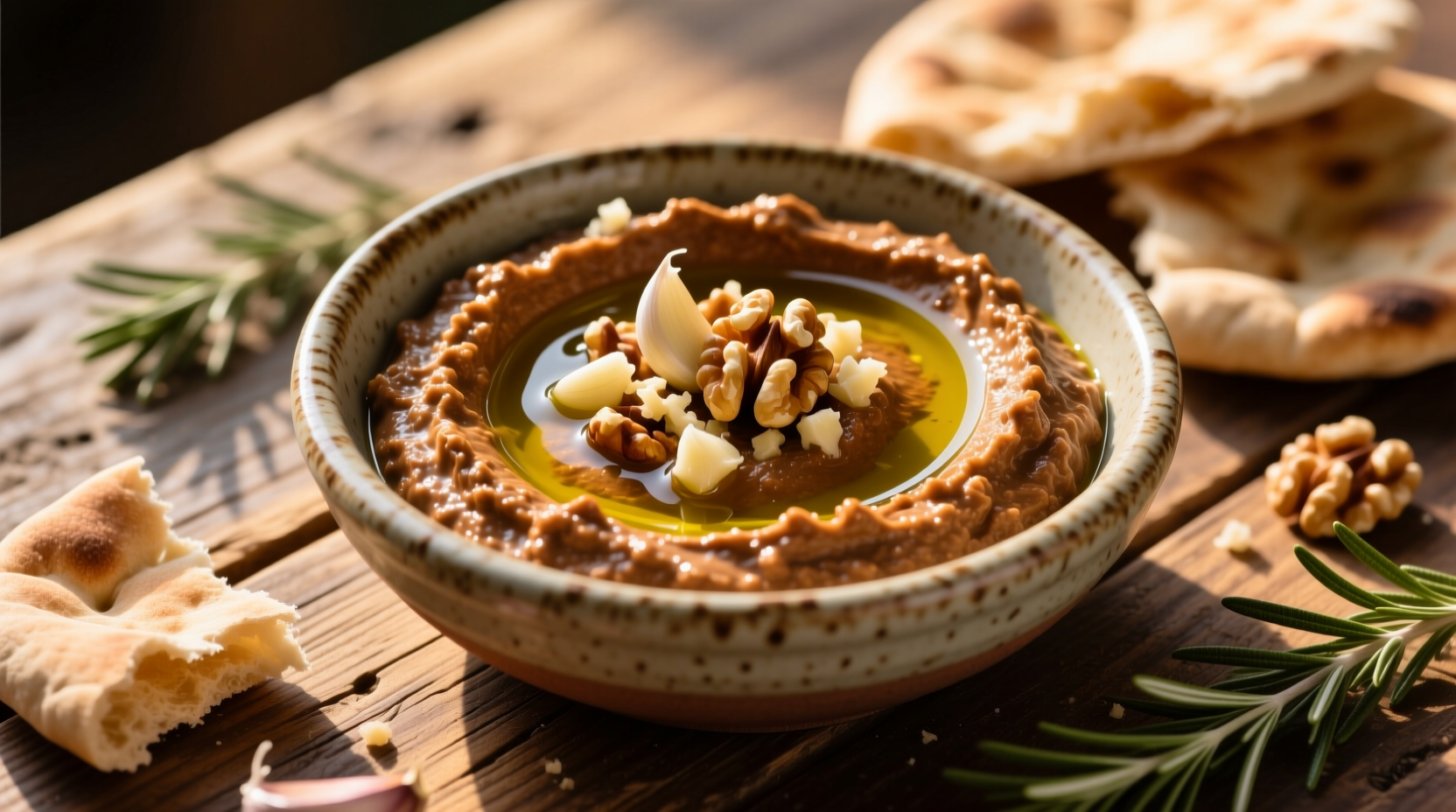 walnut skordalia dip