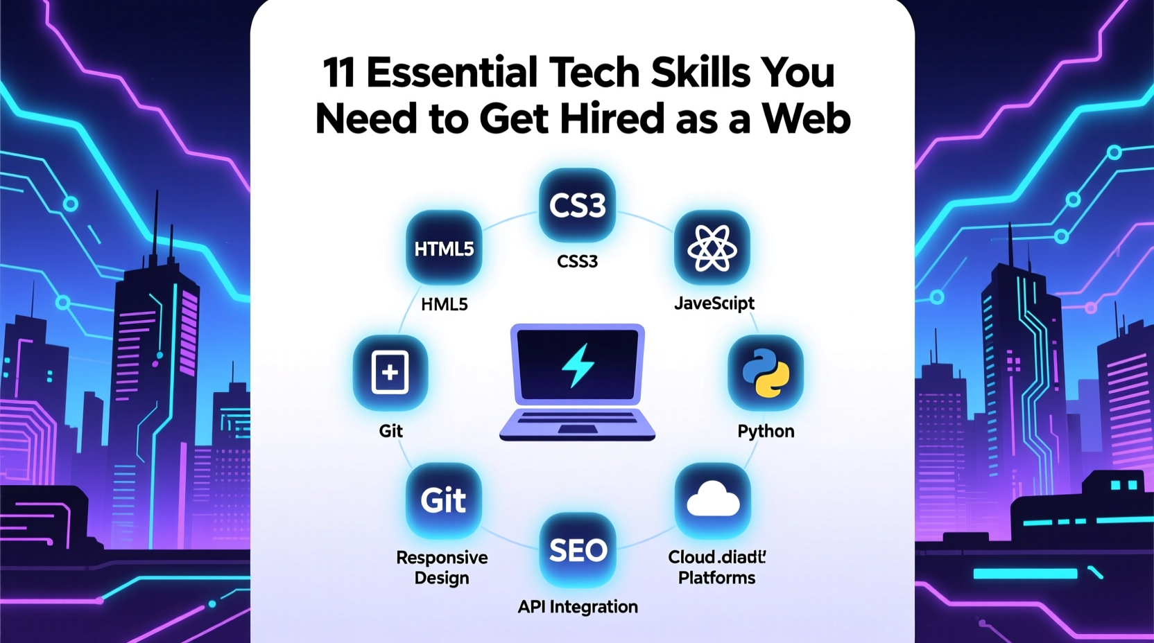 11 essential tech skills you need to get hired as a web