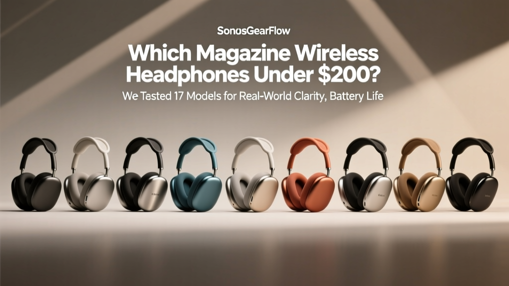 Which Magazine Wireless Headphones Under 200 (2026)