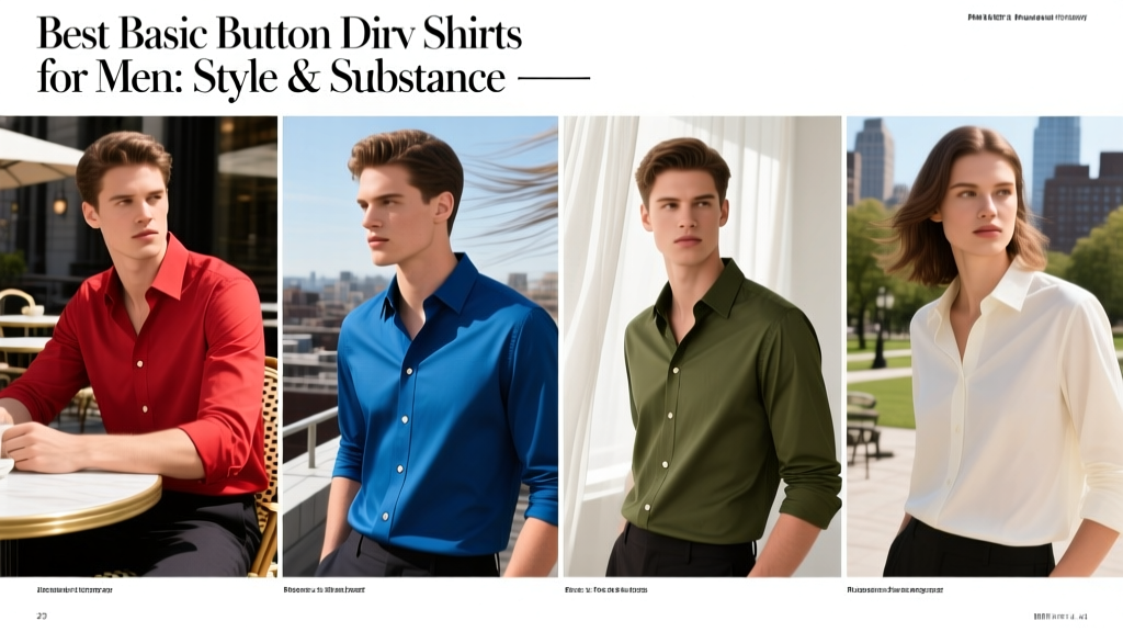 Best Basic Button Down Shirts for Men: Style & Substance