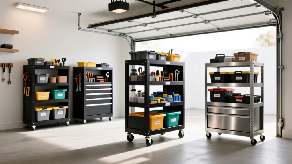 Best Rolling Storage Racks for Garage (2024 Guide)