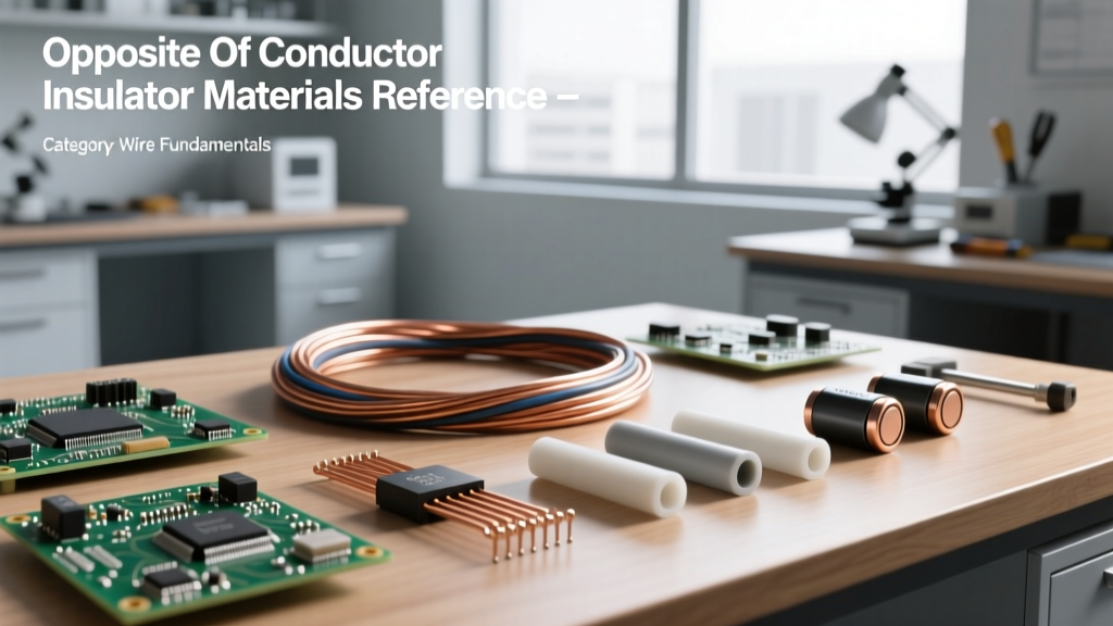 What Is the Opposite of a Conductor? Insulators Quick Reference