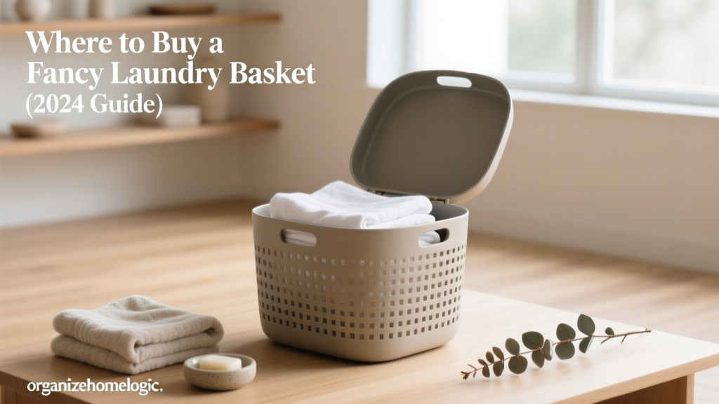 Where to Buy a Fancy Laundry Basket (2024 Guide)
