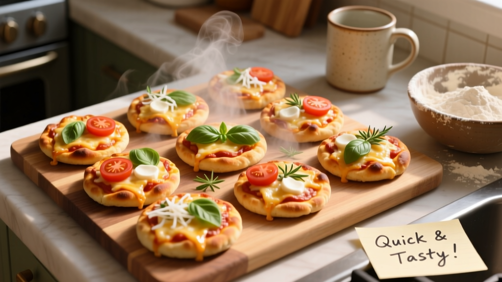 Mini Pizza Biscuits in Air Fryer: Crispy & Budget-Friendly