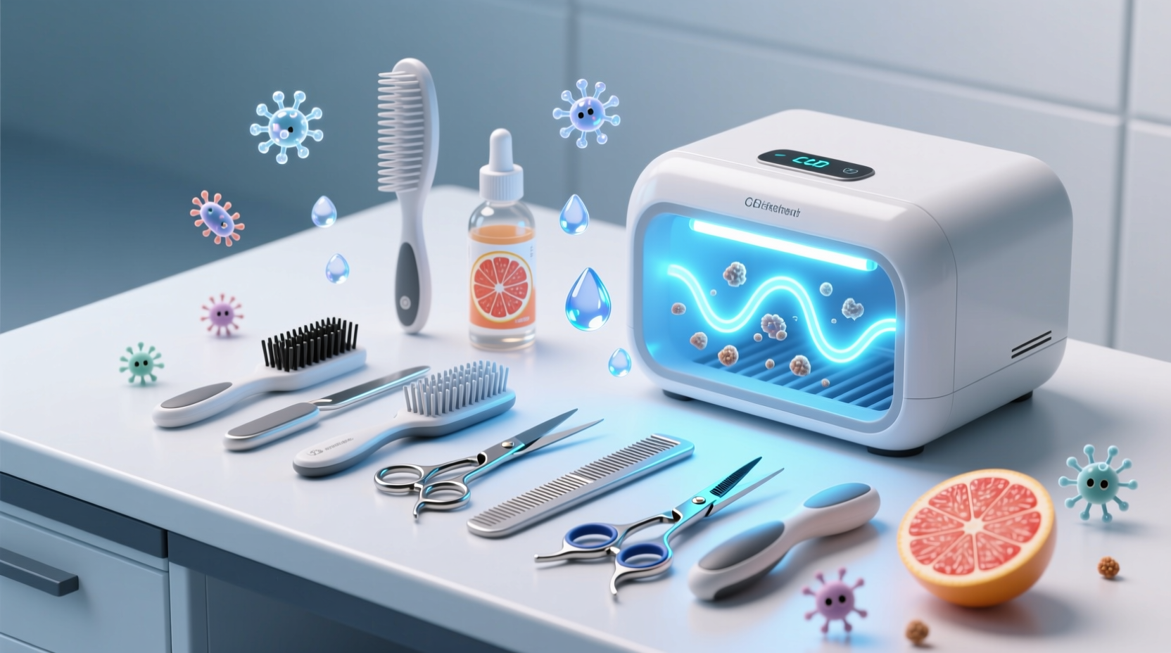 eco friendly cleaning sanitize pet tools safely
