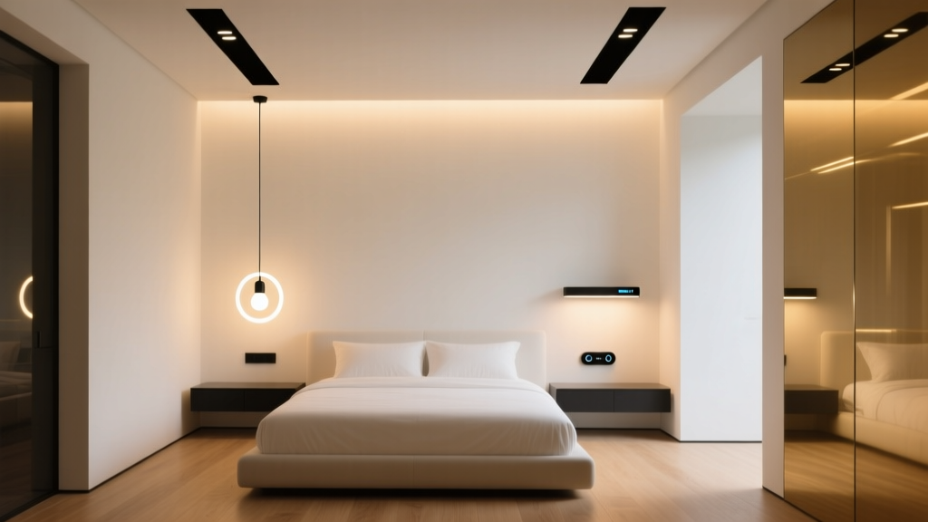 Smart Bedroom Lighting: Seamless Aesthetic Integration with Design-Focused Smart Bulbs & Fixtures