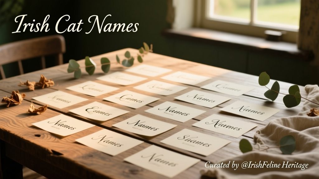 65 Irish Cat Names