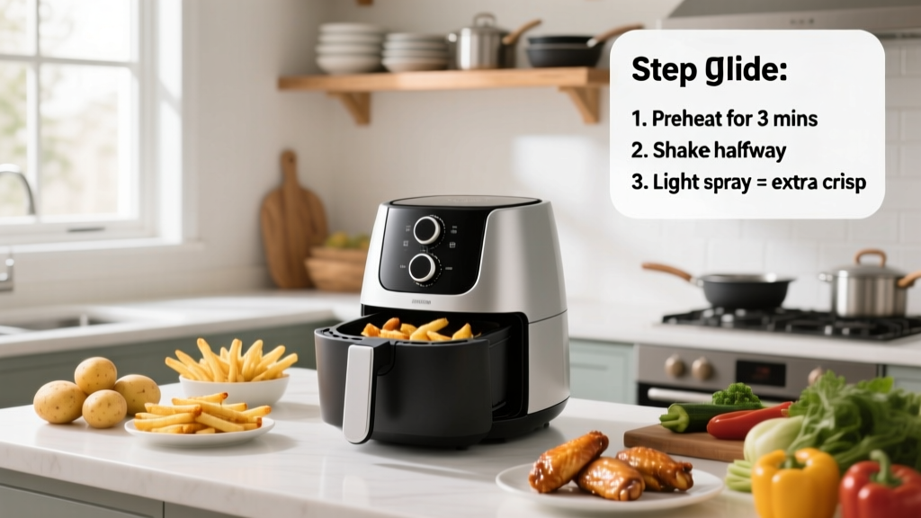 First-Time Air Fryer Tips: Crispy Success Guaranteed
